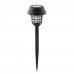 Innovagoods Garlam Lampara Solar Antimosquitos para Jardin - Luz Blanca y UV - Resistente al Agua - Facil Instalacion - Portatil - Color Gris