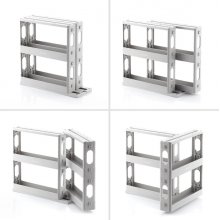 Innovagoods Rispick Organizador de Especias - Polipropileno - Antideslizante - Facil Limpieza - Deslizante - Pivotante - Capacidad para 20 Especias - 10x28x28.5-45cm - Color Gris