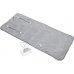 Innovagoods Bedna Manta Sauna de Calor Infrarrojo - 650W - 2 Cables de 150cm - Pantalla LED - Temperatura Regulable - Plegable - Temporizador - Apagado Automatico - 179x79x2cm - Color Gris