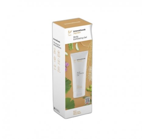 Innovagoods Joynew Gel Exfoliante Corporal de Arroz - Contenido 200ml - Vegano - Apto para Todo Tipo de Piel