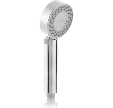Innovagoods Xawara Alcachofa de Ducha con Dispensador de Jabon - 3 Posiciones - Multifuncion - 8.5x24.5x3.3cm - Color Plateado