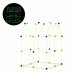 Innovagoods Builkitt Juego de Construccion de Fuertes - 155 Piezas - Fluorescente - Tela de 120x150cm - Bolsa de Transporte - Multicolor