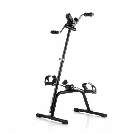 Innovagoods Rollekal Pedaleador Dual para Brazos y Piernas - Regulable - Pantalla Digital - Antideslizante - Portatil - Doble Funcion - Facil Montaje - Color Negro