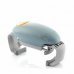 Innovagoods Lloucan Abridor de Botes y Tarros Electrico - Automatico - Facil de Usar - Ajustable - Funciona con 2 Pilas Aa - Autoapagado - 19.5x10.8x6.7cm - Color Gris y Azul