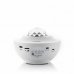 Innovagoods Sedlay Proyector de Estrellas con Altavoz - Bluetooth - Cable 145cm - Luz LED - Temporizador - Antideslizante - Apagado Automatico - 17x12.5cm - Color Blanco