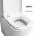 Innovagoods Fopobi Bide Plegable para Inodoro - Soporta hasta 140kg - Orificio para Colgar - Plegable - Facil Limpieza - 36x38.5x13.5cm - Color Blanco