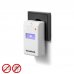 Innovagoods Killekt Duo Pack de 2 Repelentes Ultrasonicos de Plagas - Silencioso y Ecologico - Alcance hasta 180m2 - Reutilizable - Luz LED Nocturna - Bajo Consumo - 6.5x9.8x6cm - Color Blanco