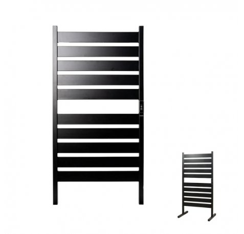 Innovagoods Towarall Toallero Electrico de 10 Barras - 260W - IP44 - Cable 140cm - Incluye Accesorios - Temperatura Regulable - Temporizador - Apagado Automatico - 50x100x10cm - Color Negro