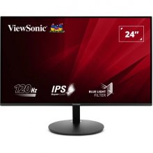 Viewsonic Monitor 23.8" LED IPS FullHD 120Hz - Respuesta 5ms - HDMI - VESA 75x75mm - Color Negro