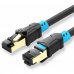 Vention Cable de Red Cat.6 SFTP - Longitud 35m - Velocidad hasta 1Gbps - 27AWG - Conectores Chapados en Oro - Blindaje Multicapa - Color Negro