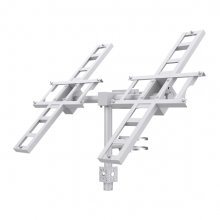TP-Link Vigi 180W Solar Mount Soporte para Paneles Solares - Incluye Accesorios - Temperatura Regulable - Abrazadera Integrada - Acero Galvanizado - Inclinacion Ajustable - Color Blanco