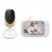 Motorola Nursery VM85 Connect Vigilabebes con Camara - Vision Nocturna - Conexion WIFI - Pantalla 5" - Sensor de Temperatura - Color Blanco