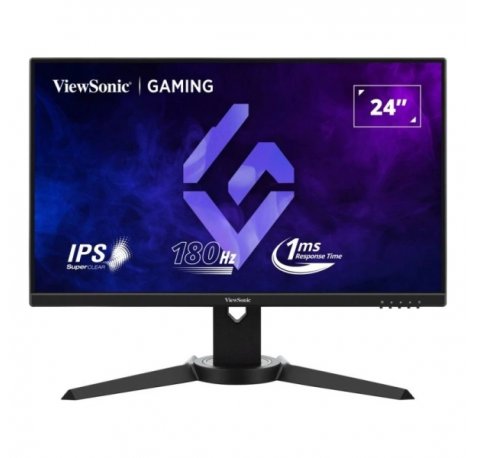 Viewsonic VX2479J-HD-PRO Monitor 23.8" LED IPS FullHD HDR - 180Hz - Respuesta 1ms - 16:9 - Ajustable en Altura, Giratorio e Inclinable - HDMI, DisplayPort - Color Negro