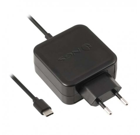 NGS Cargador Universal de Pared para Portatil USB-C 45W - Carga Rapida - Cable de 1.50m