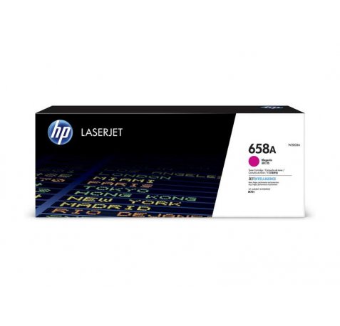 HP W2003A Magenta Cartucho de Toner Original - 658A