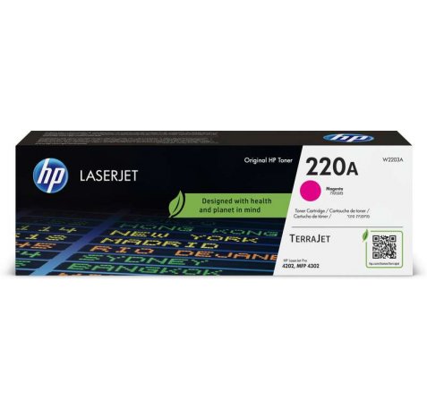 HP W2203A Magenta Cartucho de Toner Original - 220A