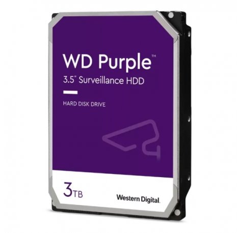 WD Purple Disco Duro Interno 3.5" 3TB SATA3