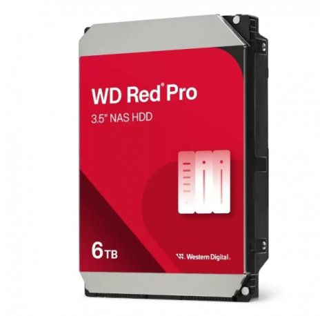 WD Red PRO Disco Duro Interno 3.5" 6TB NAS SATA 3