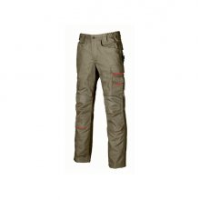 Upower Free Pantalon Multifuncional - Talla 58 - Multiples Bolsillos, Rodilleras Resistentes, Detalles Reflectantes, Costuras Triples, Proteccion DPI1, Cierre Resistente AraÃ±azos - Color Arena