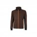 Upower Bark Chaqueta de Felpa Osito - Talla M - Aislamiento Termico Pelo Alto, Insertos Elastizados, Multiples Bolsillos con Cierre, Proteccion DPI1, Cordon Anti-Enredo Regulable - Color Chocolate