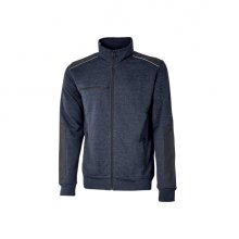 Upower Snug Sudadera Acolchada con Cremallera - Talla 4XL - Bolsillos con Microfibra, Refuerzos Antiabrasion, Insertos Reflectantes, Proteccion DPI1 - Color Azul Marino
