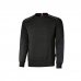 Upower Ryke Sudadera Cepillada Cuello Redondo - Talla L - Bolsillo Antebrazo, Refuerzos Duraderos, Elementos Reflectantes, Proteccion DPI1 - Color Negro Carbon