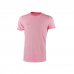 Upower Fluo Camiseta de Algodon Flameado - Talla M - Manga Corta, Tejido Slub, Ajuste Slim-Fit, Cuello Redondo Acanalado, Banda para el Sudor - Color Rosa Fluorescente