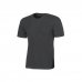 Upower Linear Camiseta Basica de Algodon - Talla M - Estructura Tubular sin Costuras, Cuello Acanalado, Proteccion DPI1, Lotes de 5 o 30 Unidades - Color Gris Meteorito