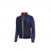 Upower Uranus Sudadera sin Capucha con Cremallera Central - Talla M - a Prueba de Agua, PuÃ±os y Fondo Acanalado Elastico, Insertos en Piping Fluo, Proteccion DPI1 - Color Azul Marino