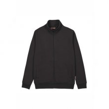 Upower Sotra Sudadera de Trabajo sin Capucha - Talla 3XL - Polialgodon Perchado, Cremallera, DiseÃ±o Ergonomico, PuÃ±os y Dobladillo Elastico, Bolsillos Laterales, Proteccion DPI1 - Color Negro Carbon