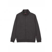 Upower Sotra Sudadera de Trabajo sin Capucha - Talla 2XL - Cremallera, Polialgodon Perchado, DiseÃ±o Ergonomico, PuÃ±os y Dobladillo Elastico, Bolsillos Laterales, Proteccion DPI1 - Color Gris Meteorito