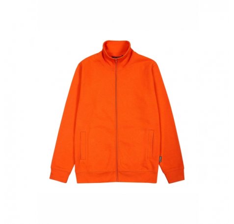 Upower Sotra Sudadera de Trabajo sin Capucha - Talla 4XL - Cremallera, Polialgodon Perchado, DiseÃ±o Ergonomico, PuÃ±os y Dobladillo Elastico, Bolsillos Laterales, Proteccion DPI1 - Color Naranja