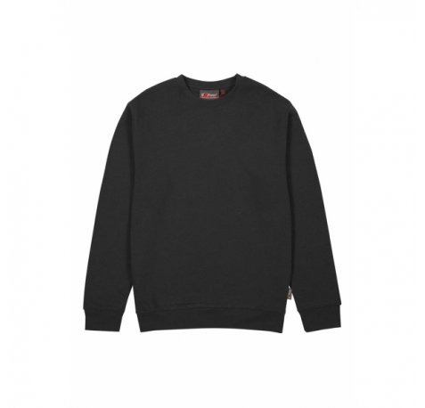 Upower Ombo Sudadera de Cuello Redondo - Talla M - Comodidad y Durabilidad, Polialgodon Suave, Resistencia a Lavados, Ajuste Perfecto, Proteccion DPI1 - Color Negro Carbon