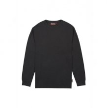 Upower Renga Camiseta de Manga Larga - Talla XL - Algodon Jersey Suave, DiseÃ±o Elegante con Canale, Refuerzos en Hombros y Cuello, Proteccion DPI1 - Color Negro Carbon