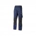 Upower Mallorca Pantalon de Trabajo Ergonomico - Talla XL - Algodon Elastico, Cintura Elastica, Multiples Bolsillos, Refuerzos Estrategicos, Detalles Reflectantes, Triple Costura - Color Azul Oscuro Westlake