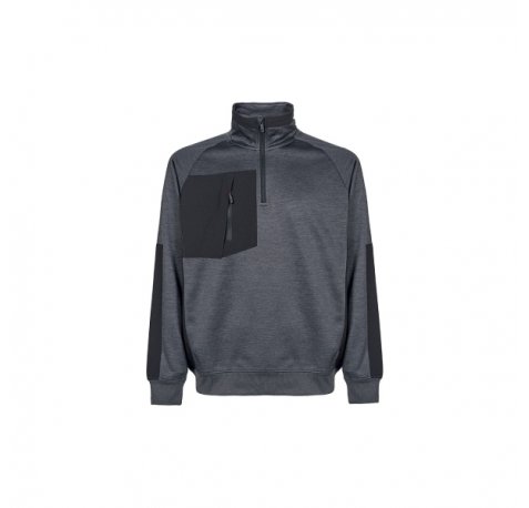 Upower Leeds Sudadera Polar - Talla XL - Proteccion Contra el Frio - Color Gris Meteorito