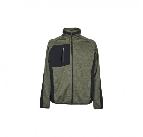 Upower Hull Sudadera Polar - Talla 5XL - Cremallera Zip, Proteccion Contra el Frio - Color Verde Oscuro