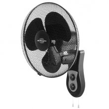 Orbegozo WF 0141 Ventilador de Pared - Potente Motor de 40W - 3 Velocidades de Ventilacion - Funcionamiento Silencioso - Cabezal Oscilante - Temporizador Programable