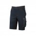 Upower Mercury Pantalon Corto Resistente y Transpirable - Talla S - Tejido U-4 Stretch, Proteccion DPI1, Bolsillos Funcionales, Ajuste Innovador, Secado Rapido, Costuras Triples - Color Azul Marino