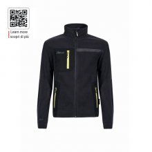 Upower Venus Sudadera Polar con Cremallera - Talla M - Transpirable, Confortable, Duradera, Acabados Hot Press, Proteccion DPI1 - Color Negro Carbon