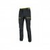 Upower Harmony Pantalones de Trabajo de Verano - Talla 4XL - Tejido Elastico U-4 Way Stretch, Impermeables, Secado Rapido, Transpirables, Refuerzos Resistentes, Bolsillos Multiples, Detalles Reflectantes - Color Negro Carbon