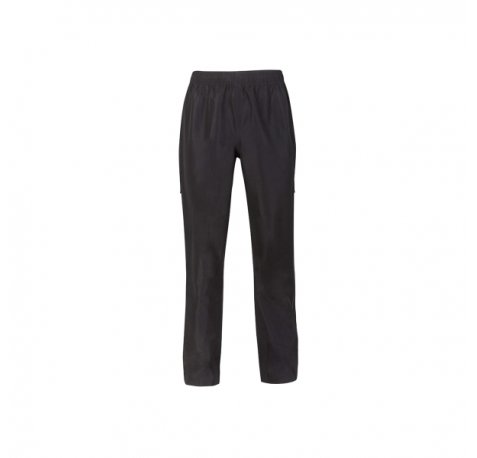 Upower Bioko Pantalones Impermeables de Trabajo - Talla M - Cremalleras Laterales Waterproof, Grafeno Interior para Termorregulacion, Bolsillos con Cierre Waterproof, Cintura Elastica con Velcro - Color Negro