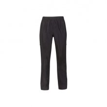 Upower Bioko Pantalones Impermeables de Trabajo - Talla S - Cremalleras Laterales Waterproof, Tecnologia de Grafeno, Termorregulacion Inteligente, Propiedades Bacteriostaticas, Detalles Reflectantes - Color Negro