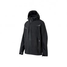 Upower Verve Chaqueta Tecnica Softshell - Talla M - Interior Micro-Fleece con Grafeno, Capucha Desmontable, Repelente al Agua, Detalles Reflectantes, Multiples Bolsillos con Cremallera - Color Negro