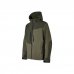 Upower Verve Chaqueta Tecnica - Talla 4XL - Proteccion Contra Lluvia y Frio, Capucha Desmontable, Multiples Bolsillos, Detalles Reflectantes, Cremallera Waterproof, DiseÃ±o Moderno - Color Verde Oscuro