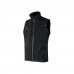 Upower Brio Chaleco de Trabajo Softshell - Talla M - Repelente al Agua, Interior de Microfleece, Tecnologia de Grafeno, Multiples Bolsillos, Insertos Reflectantes, Cremallera Waterproof - Color Negro