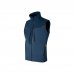 Upower Brio Chaleco de Trabajo Softshell - Talla L - Repelente al Agua, Interior de Microfleece, Tecnologia de Grafeno, Multiples Bolsillos, Detalles Reflectantes, Cremallera Waterproof - Color Azul Marino