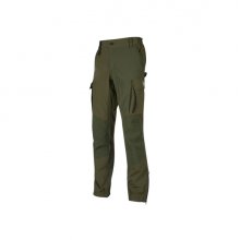 Upower Trek Pantalones Tecnicos Cargo - Talla M - Repelentes a Liquidos, Transpirables, Secado Rapido, Multiples Bolsillos, Refuerzos Resistentes, Detalles Reflectantes - Color Verde Oscuro