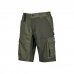 Upower Solaris Bermudas Cargo Funcionales - Talla 4XL - Tejido Ripstop Elastico, Multibolsillos, Detalles Reflectantes, Proteccion Lumbar, Ajuste Seguro - Color Verde Oscuro