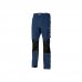 Upower Ibiza Pantalon de Trabajo con Tejido Tecnico Elastico - Talla M - Bolsillos Inteligentes, Cinturon Integrado, Detalles Reforzados, Cinta Reflectante, Triple Costura - Color Azul Oscuro Westlake